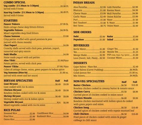 taste of punjab brampton menu|Online Menu of Taste Of Punjab Restaurant, Brampton, Ontario, .